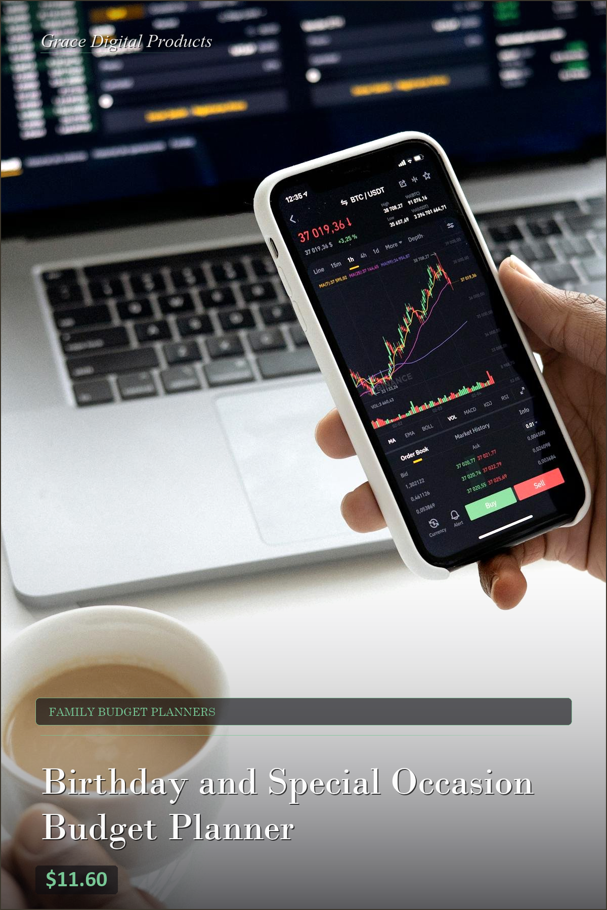 Birthday and Special Occasion Budget Planner — Grace Digital Products | Instant Digital Download