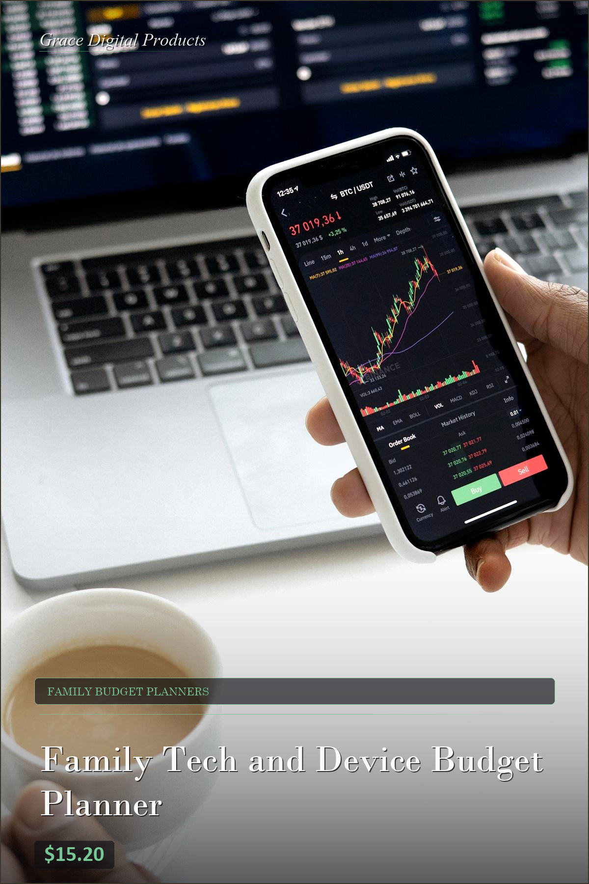 Family Tech and Device Budget Planner — Grace Digital Products | Instant Digital Download