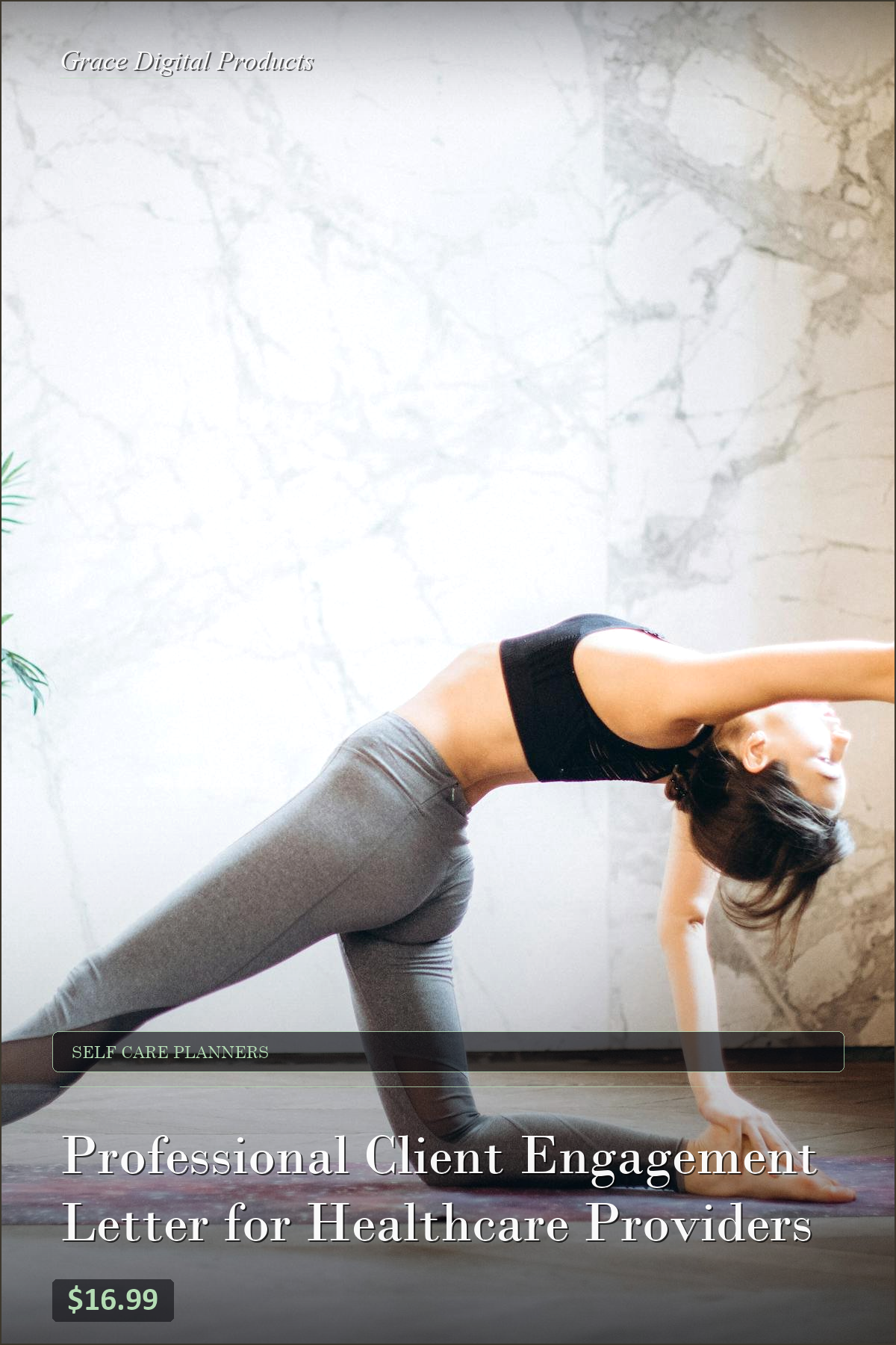 Professional Client Engagement Letter for Healthcare Providers — Grace Digital Products | Instant Digital Download