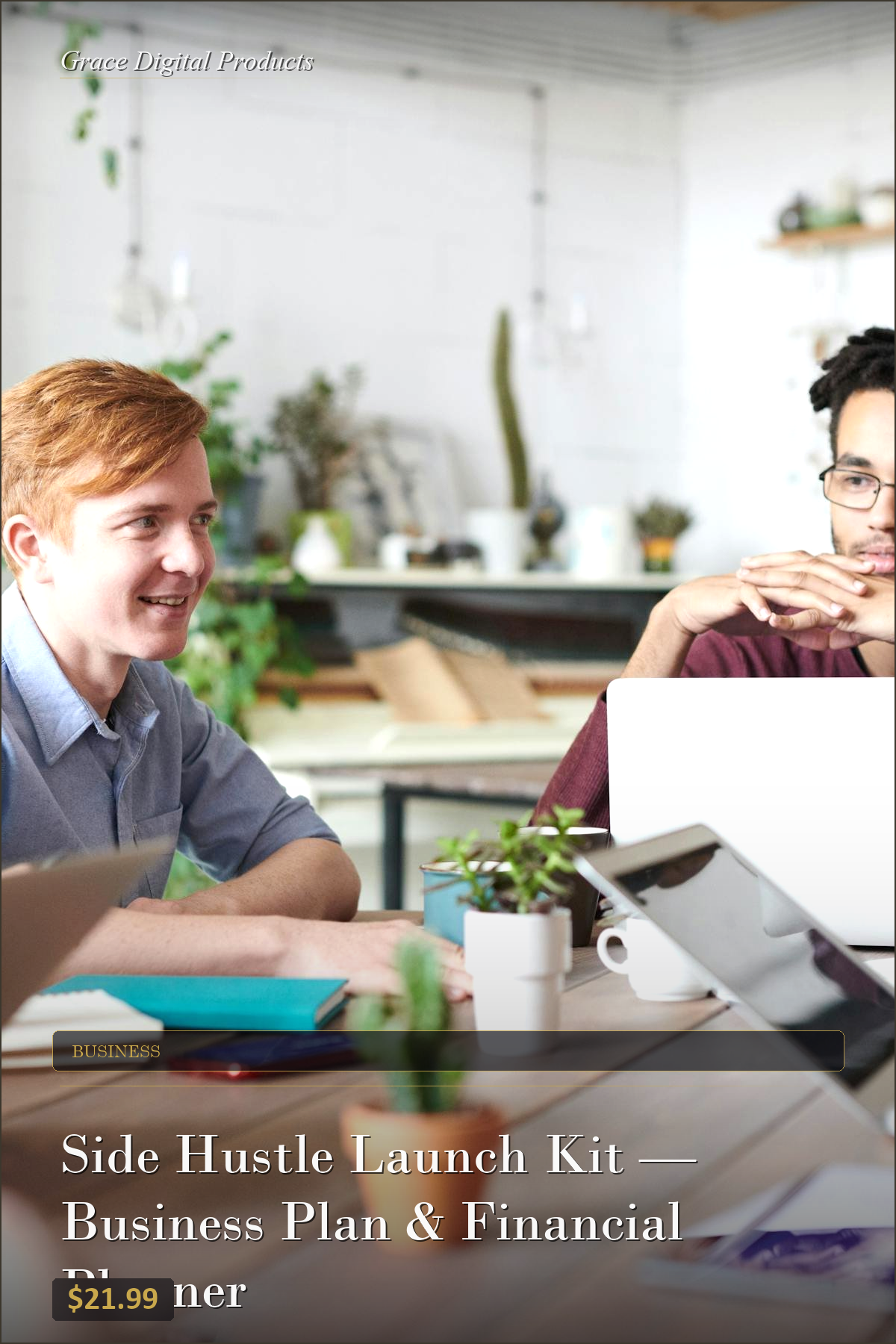 Side Hustle Launch Kit — Business Plan & Financial Planner — Grace Digital Products | Instant Digital Download