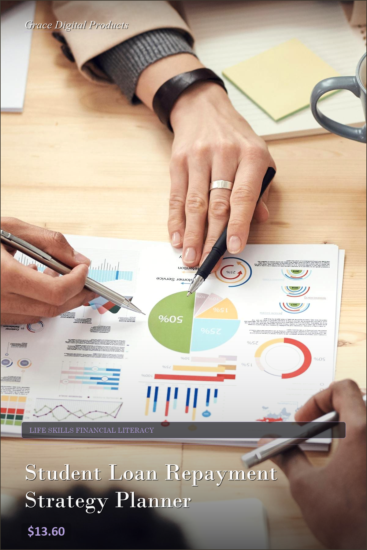 Student Loan Repayment Strategy Planner — Grace Digital Products | Instant Digital Download